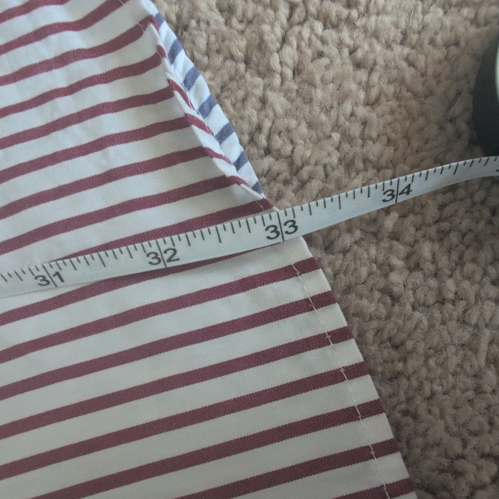 J.Crew Striped Multicolor Men's Shirt, Size XLT - Picture 6 of 8